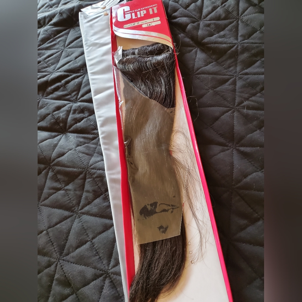 14 in Simple Clip Hair Extensions
